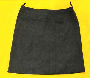 Classic Charcoal Grey Skirt