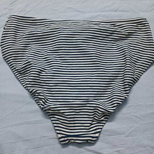 Striped Bikini ⚛️Bottom with Tie Detail