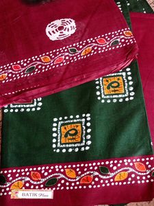 Beautiful pure cotton Batik suit material