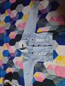 Ripped Denim Jacket