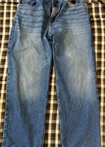 Blue Wash Denim Jeans