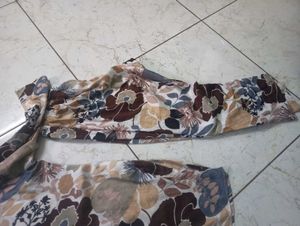 Floral Print Kurta Set / cord se