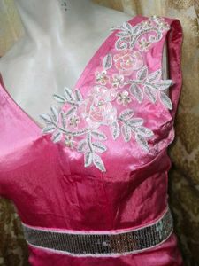 Mermaid Pink Gown