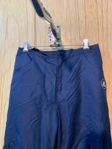 Navy Blue Parachute Pants