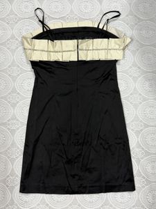 3 for 999 Chic Black Dress with Ruffled Neckline