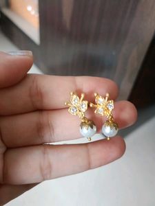 Elegant Pearl Drop Earrings