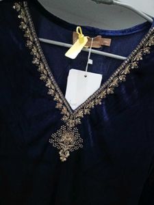 💓shae by Sassafras Elegant Velvet Kurta