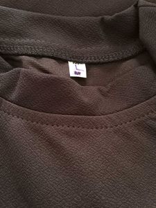 Chic Black Mesh Detail Dress(large)