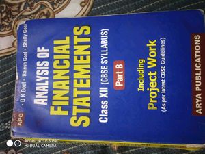 Analysis of Financial Statements - Class XII