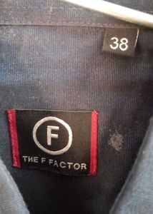 Men's Dark Blue Formal Shirt regular fit