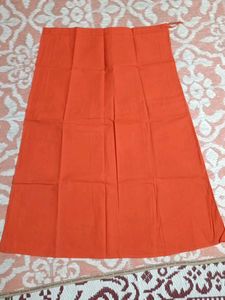 Orange Ethnic Skirt