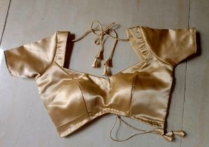 Backless Golden Blouse(Padded)
