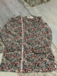Floral Print Long Sleeve Top