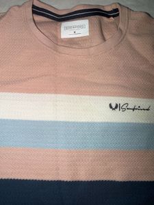 Striped Crewneck T-shirt