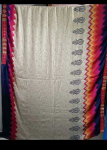 Boho Paisley Print Saree