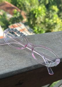 Cute Star Embellished Pink Sunglasses