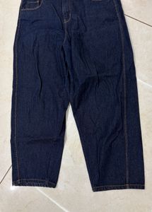 French Connection Baggy Dark Wash Denim Jeans