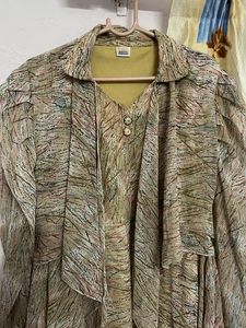 Unique Printed Korean Ethnic top