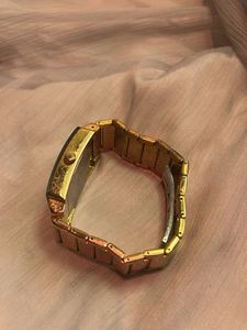Gold Tone Square watch Buy 1 get one free