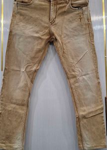 Bravo Men's Brown Jeans