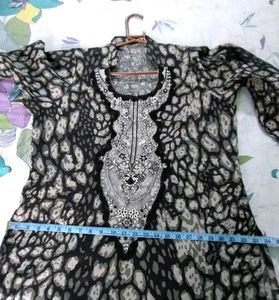 Brand New Black &amp; Grey Pakistani Kurta Set