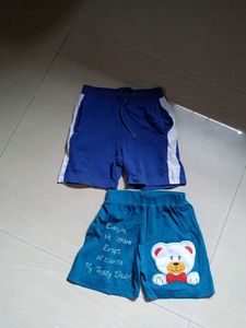 Cute Teddy Bear Shorts Set of 2