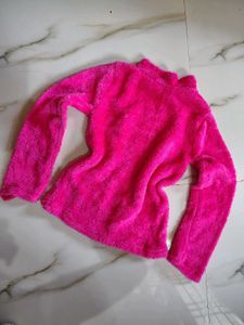 vibrant Pink Long Sleeve top/sweater