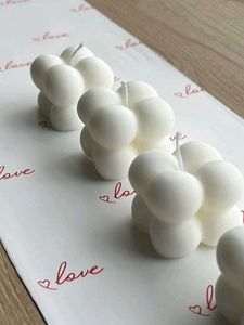 Set of 3 Unique Bubble Candles