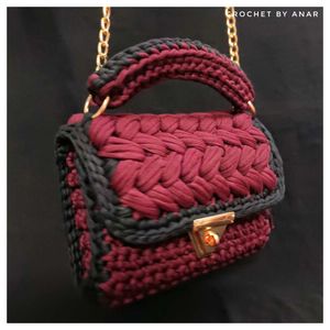 Crochet Luxury Sling Bag For Women And Girls ❤️💫