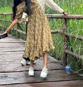 Floral Maxi Dress with Headband