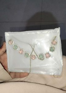 Pastel Stone Necklace