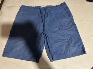 Men's Blue Casual Shorts