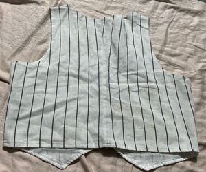 Striped Vest &amp; Shorts Set