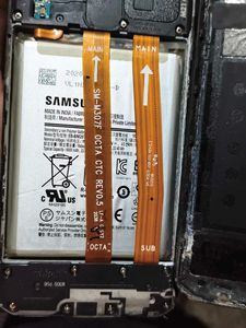 Used Blue Samsung Smartphone m21