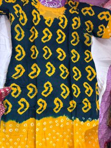 Bandhani Kurta Set