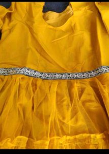 Vibrant Yellow Lehenga Choli