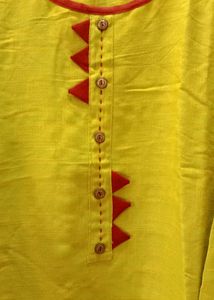 Lime Green Cotton Kurta