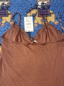 Lace Trim Cami Top