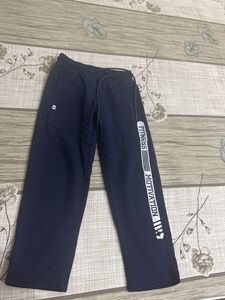 Men's Grey Joggers with Side Stripes