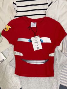 Bershka famous McQueen Graphic Tee