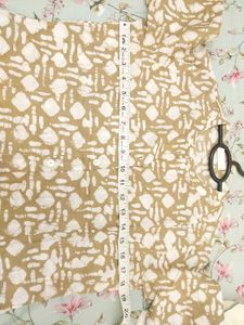Elegant Brown and White Printed Kurta