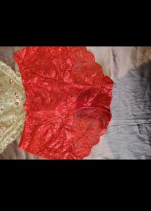 Lace &amp; Printed Briefs - Set of 4