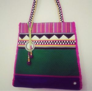 Tribal designer bag