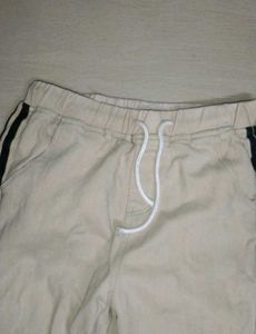 Casual Beige jogger pants