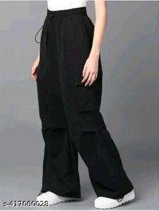 Black Cargo Pants
