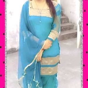 Patiala green suit aur salwar bahut pyara Hai free