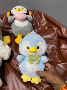 Cute Blue Penguin Plush Toy