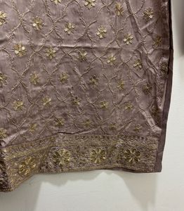 Golden Work Detailing Sharara Set