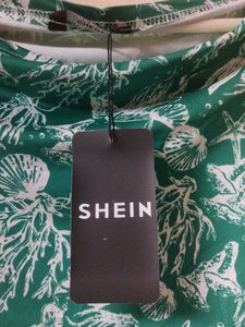 Shein Stylish One-Shoulder Print Top