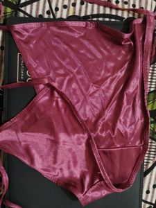 Satin Bikini Set